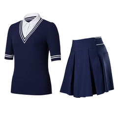 Collegiate golf tennis sports suit
