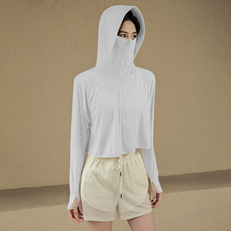 Loose sun protection jacket