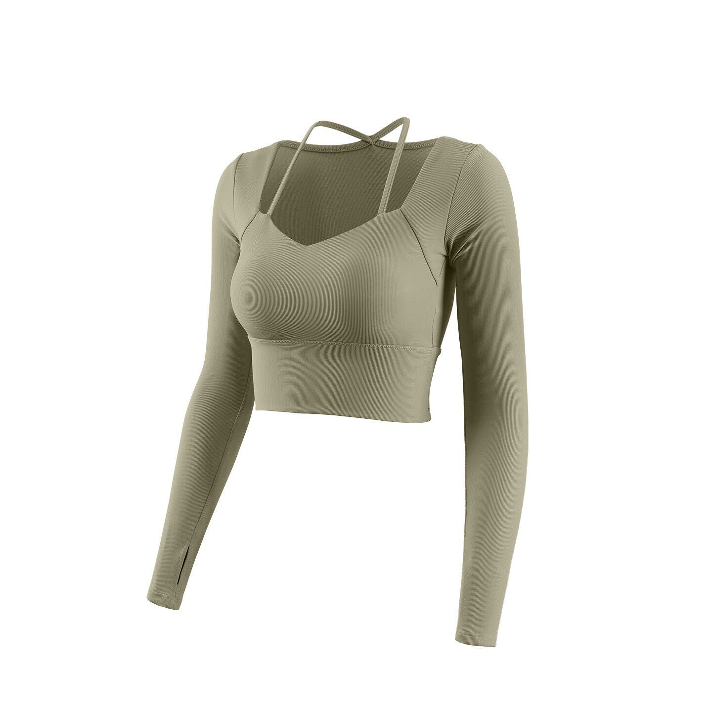 Sexy slimming and quick-drying sports long sleeves