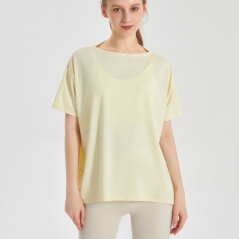 Loose fit quick-dry tee