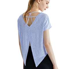 Slit smock at the back