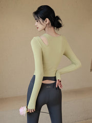 Training long sleeves with chest pads
