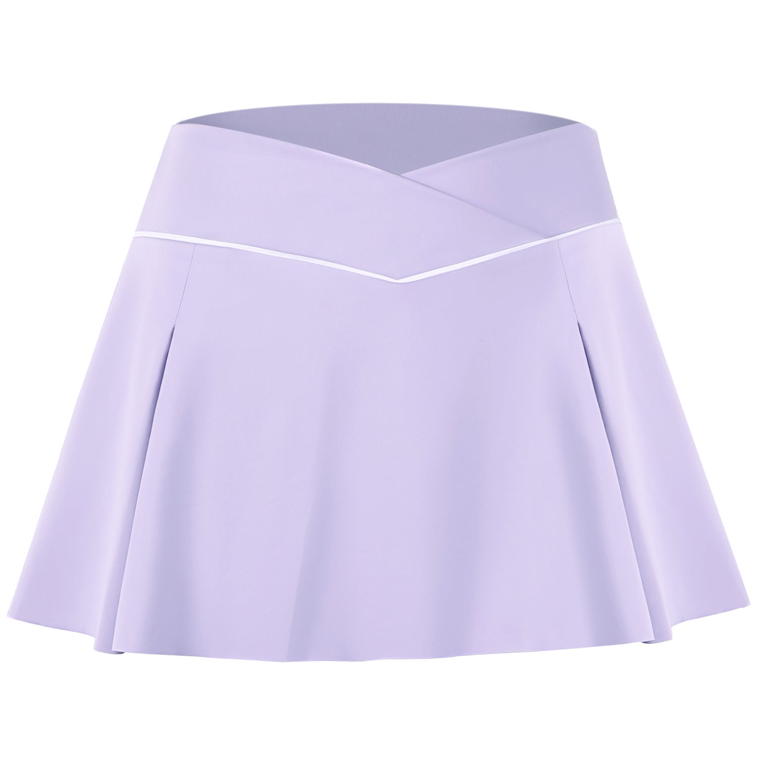 A sports skirt with a cross-waisted cross-waist