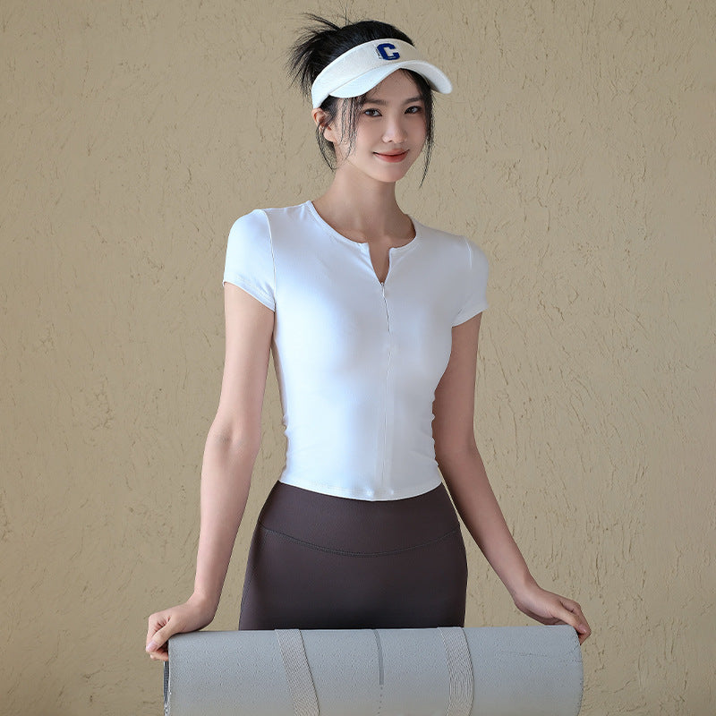 Slim and slim short sleeves