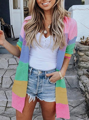 Open Front Casual Cardigan Sweater