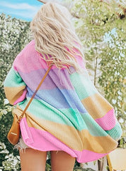 Open Front Casual Cardigan Sweater