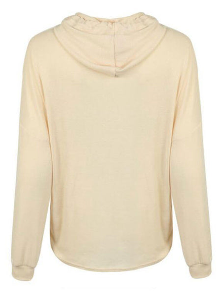 Oversized Pullover Long Sleeve Hooded Sweatshirt