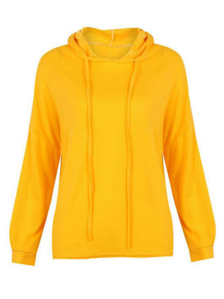 Oversized Pullover Long Sleeve Hooded Sweatshirt