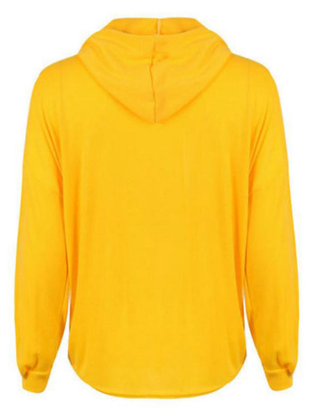 Oversized Pullover Long Sleeve Hooded Sweatshirt