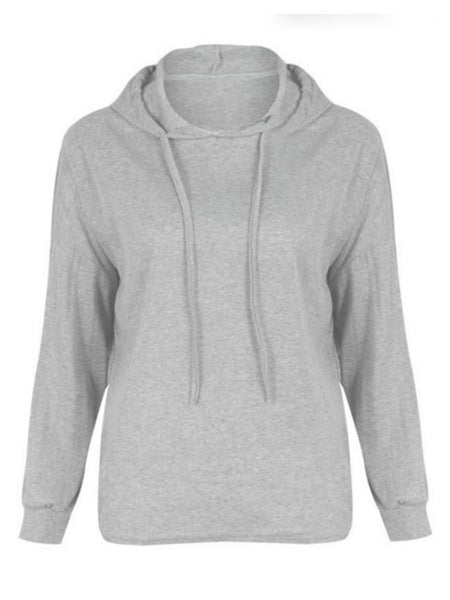 Oversized Pullover Long Sleeve Hooded Sweatshirt