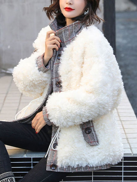 Polyester Long Sleeves Warmth Preservation Jacket