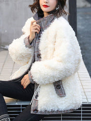 Polyester Long Sleeves Warmth Preservation Jacket
