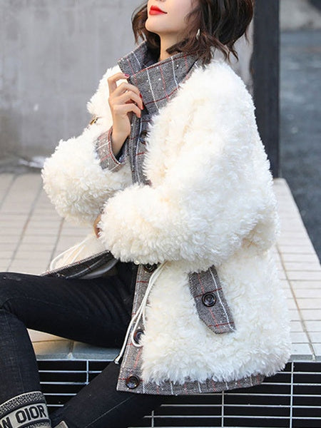 Polyester Long Sleeves Warmth Preservation Jacket