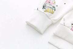 Print Cotton Hoodies Batwing Sleeve Loose Sweatshirts Thin Pullovers