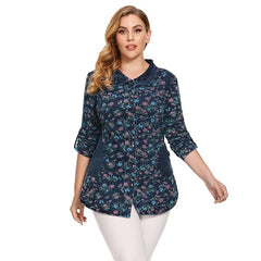 Printed Hoodie Cotton Knitted Denim Jacket