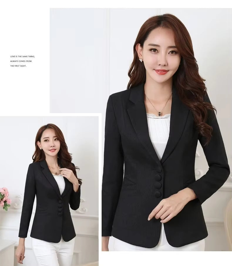 Formal Veste Slim Fashion Single Breasted Jackets