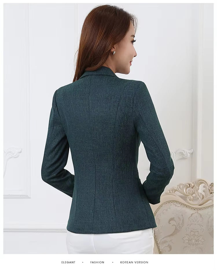 Formal Veste Slim Fashion Single Breasted Jackets