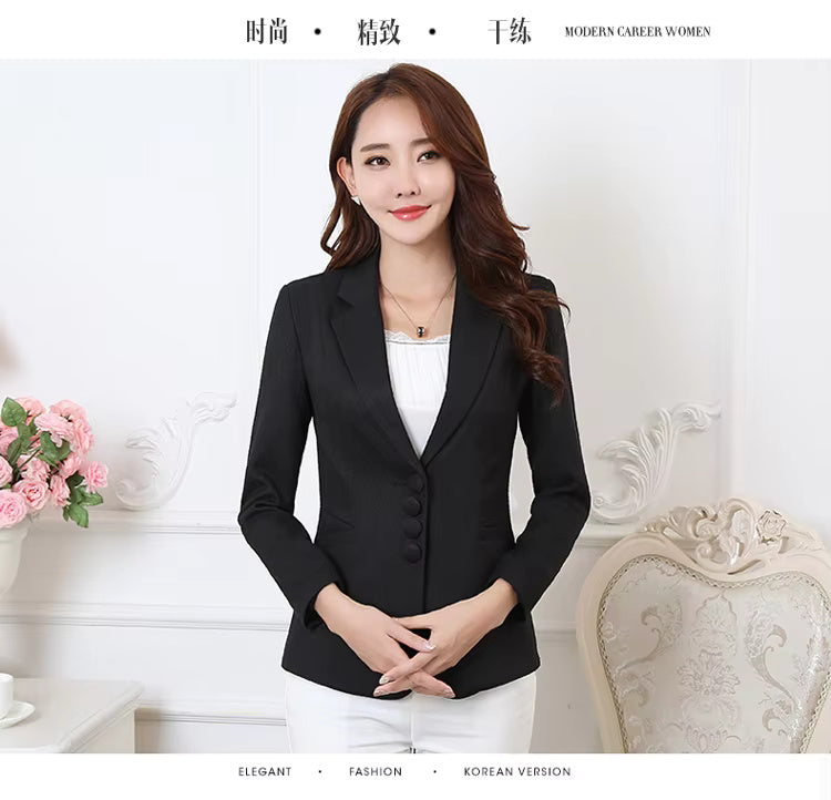 Formal Veste Slim Fashion Single Breasted Jackets