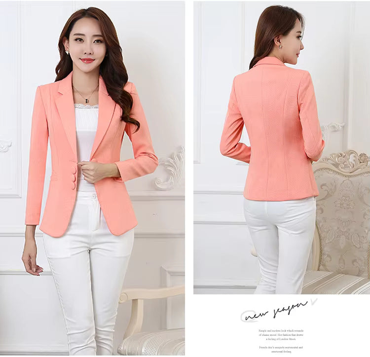 Formal Veste Slim Fashion Single Breasted Jackets