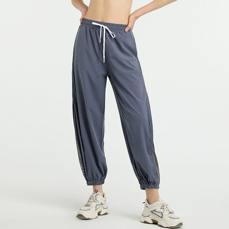 Loose Fit Joggers Quick Dry Lightweight Pants Breathable Cuffed Trousers Casual Sports Sweatpants
