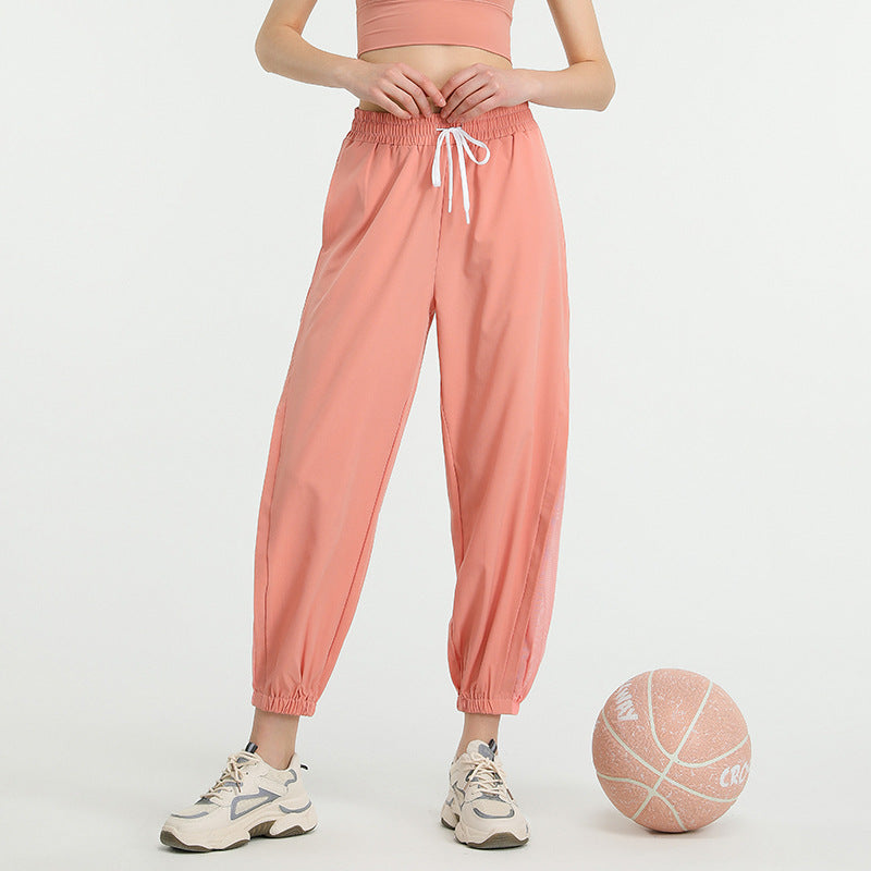 Loose Fit Joggers Quick Dry Lightweight Pants Breathable Cuffed Trousers Casual Sports Sweatpants
