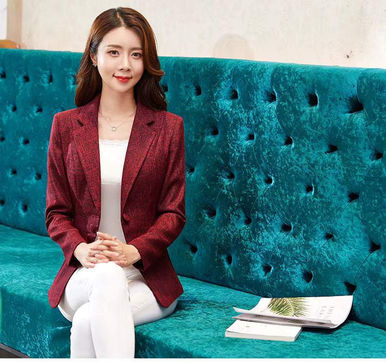Formal Veste Slim Fashion Single Breasted Jackets