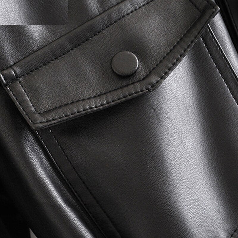 Single Breasted Long Sleeve Solid Coat With Belt