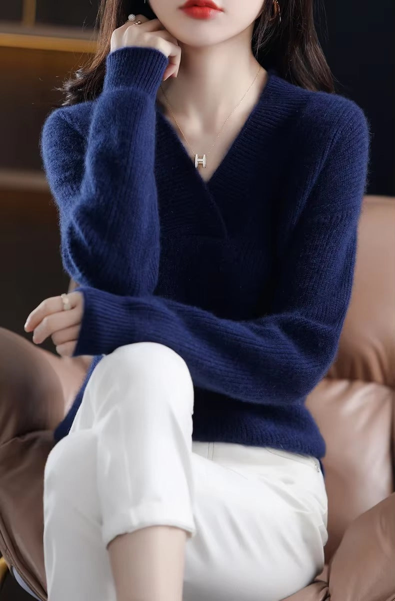 Soft And Warm Pullovers Thick Cashmere Oversize Sweater