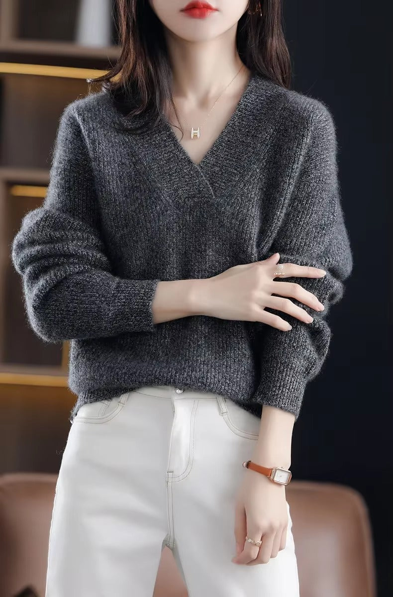 Soft And Warm Pullovers Thick Cashmere Oversize Sweater