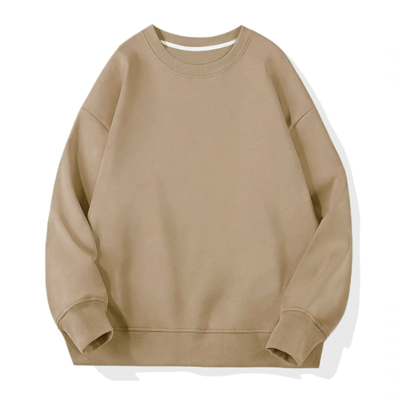 Solid Color Fleece Pullover Hoodies