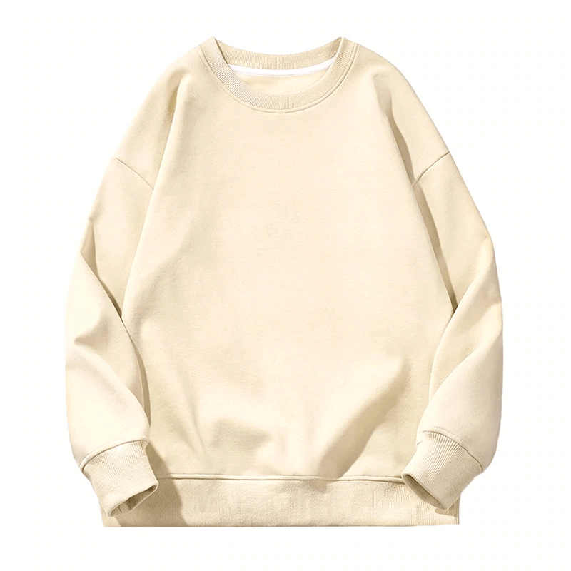 Solid Color Fleece Pullover Hoodies