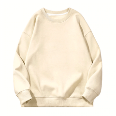 Solid Color Fleece Pullover Hoodies