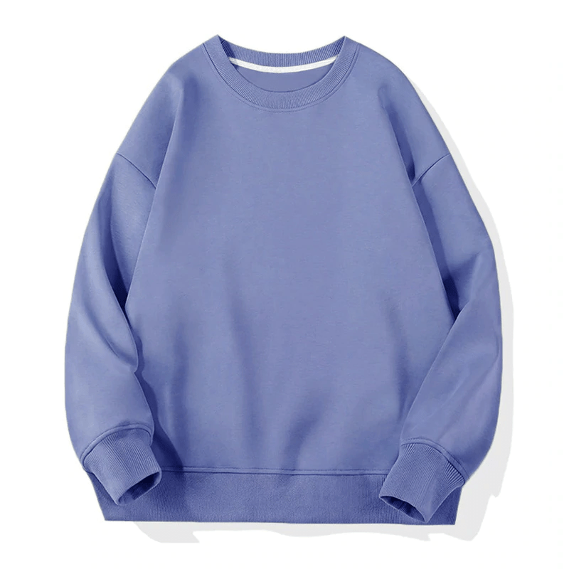 Solid Color Fleece Pullover Hoodies