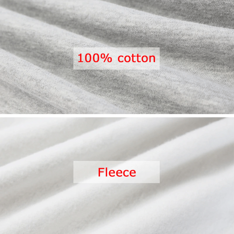Solid Color Fleece Pullover Hoodies