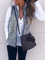 Straight Seamed Wool Vest