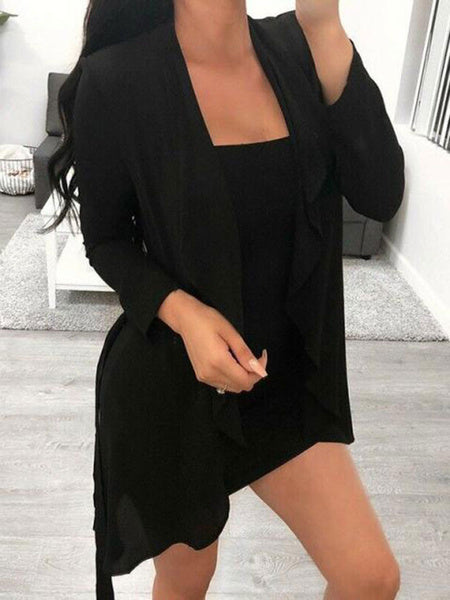 Street Wear casual Irregular Cardigans