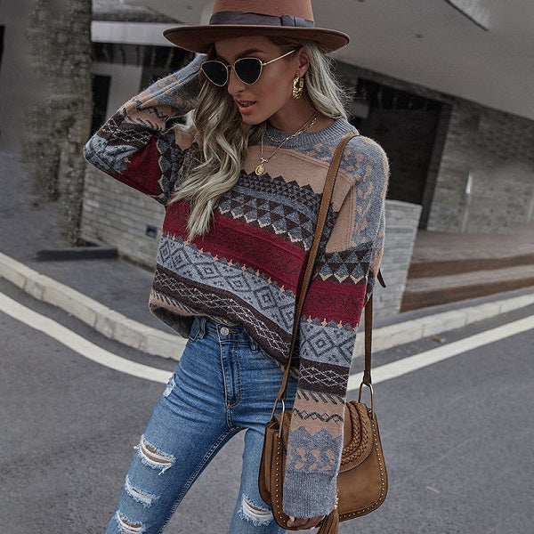 Style Round Collar Round Collar Knitwear