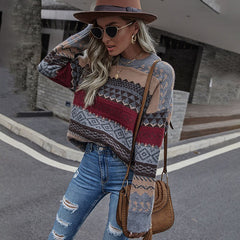 Style Round Collar Round Collar Knitwear