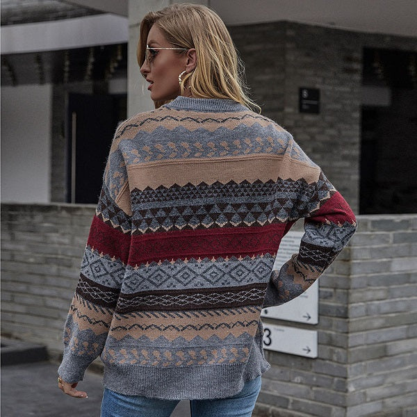 Style Round Collar Round Collar Knitwear