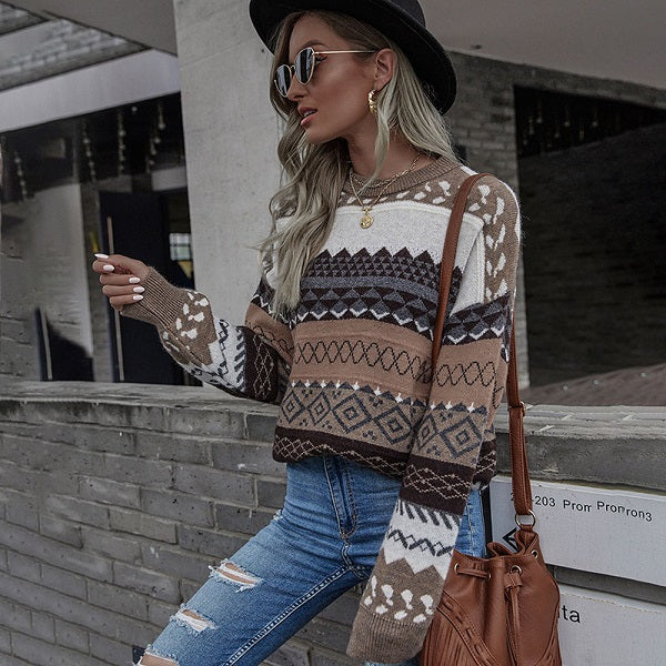 Style Round Collar Round Collar Knitwear