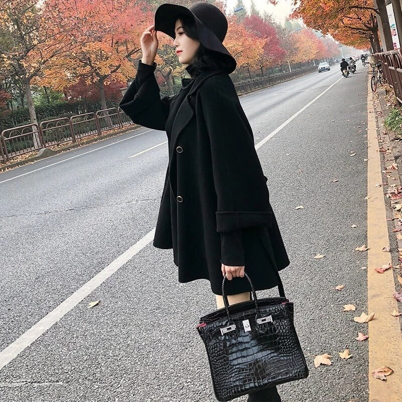 Stylish Double-sided Cashmere Coat