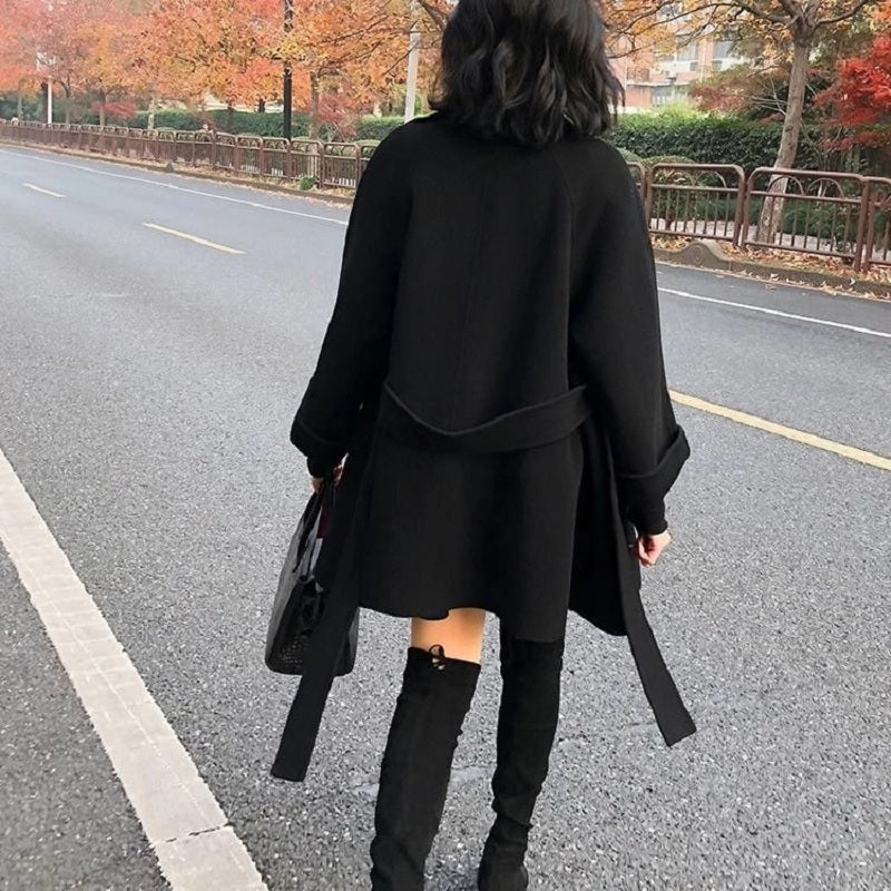 Stylish Double-sided Cashmere Coat