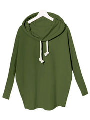 Sweatshirt High Collar Long Sleeve Top