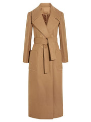 Trench Coat Overcoat Long Sleeve Wrap Coat