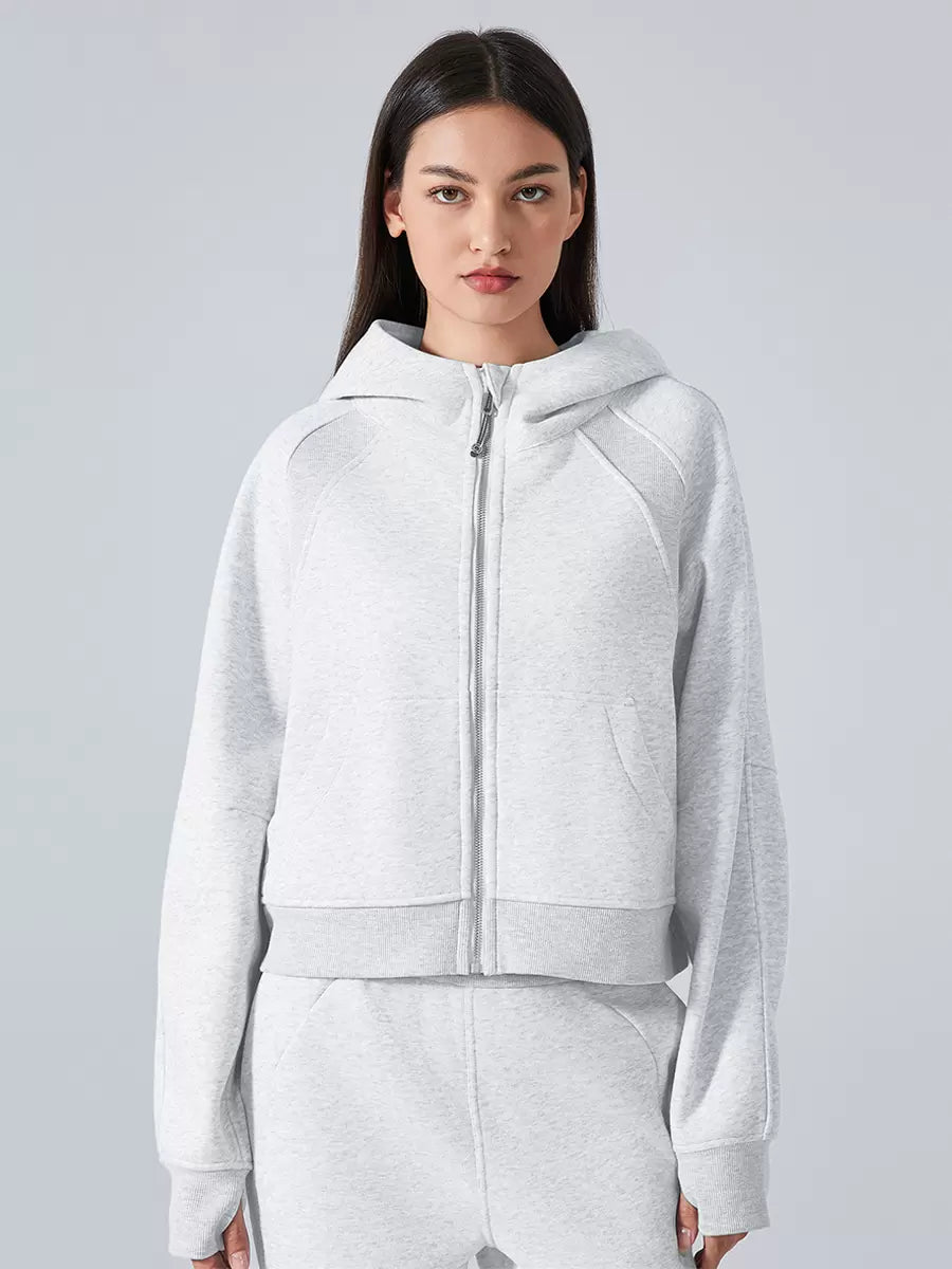 Turndown Collar Zipper Chic Indoor Long Sleeves Elegant And Vintage Jacket