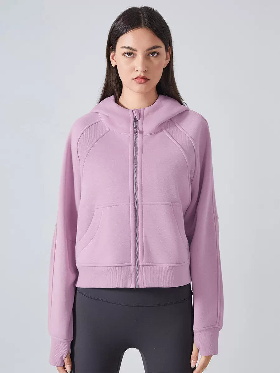 Turndown Collar Zipper Chic Indoor Long Sleeves Elegant And Vintage Jacket