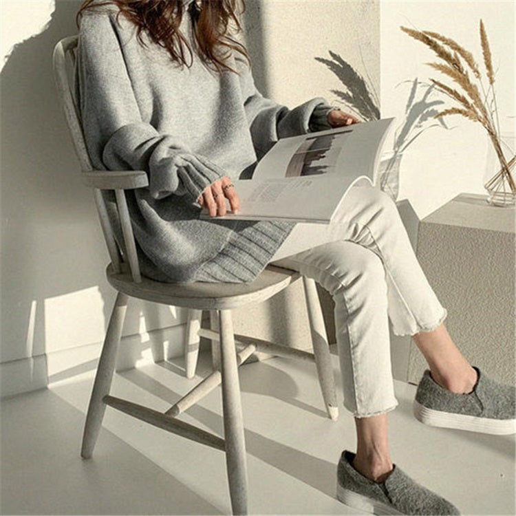 Turtleneck Warm Loose Minimalist Sweaters