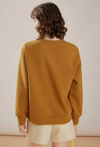 Vintage Long Sleeve Glitter Patchwork Slim Hoodies