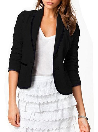 Waist-Length Short Casual Full Sleeve Jacket