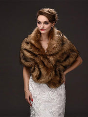 Wrap Faux Fur Shawl Wraps